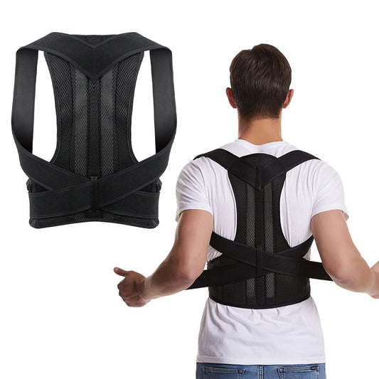 Adjustable Back Brace Posture Corrector for Men & Women – Relieve Back Pain