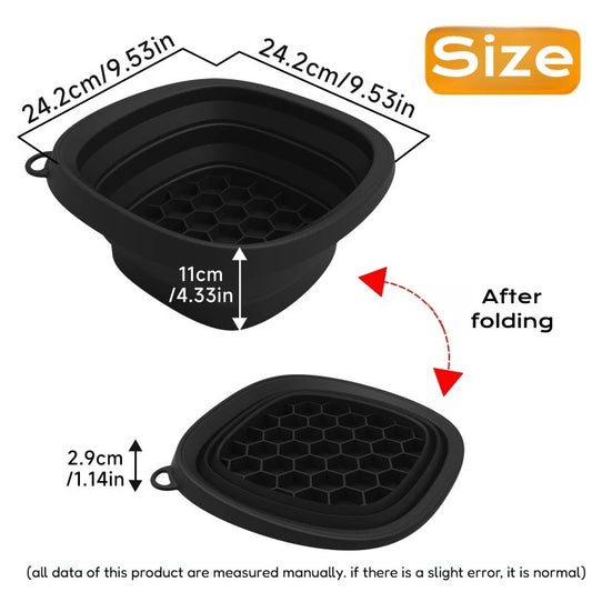 Collapsible Silicone Face Ice Bath Tray – Cold Therapy Facial Bowl for Puffiness, Glowing Skin & Travel Beauty Care