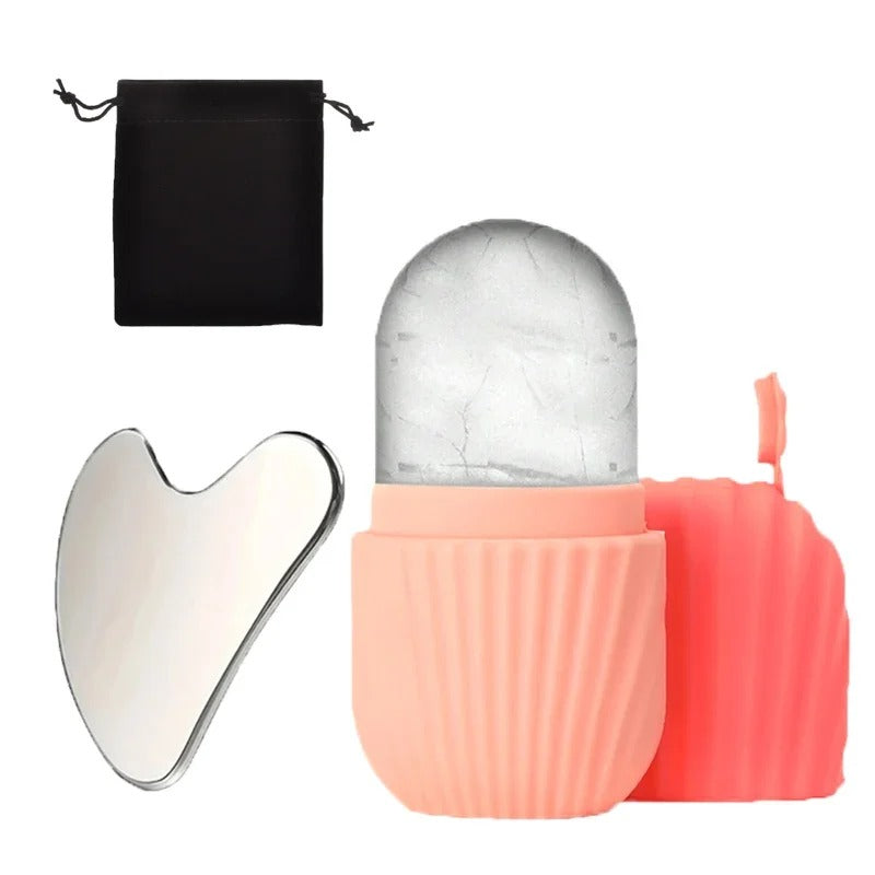 Ice Roller for Face & Eyes – Reduce Puffiness, Tighten Skin & Shrink Pores