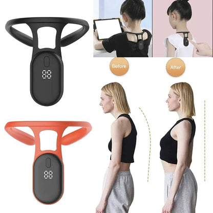 Smart Posture Corrector with Vibration Reminder | Adjustable Back Support Brace for Adults & Kids